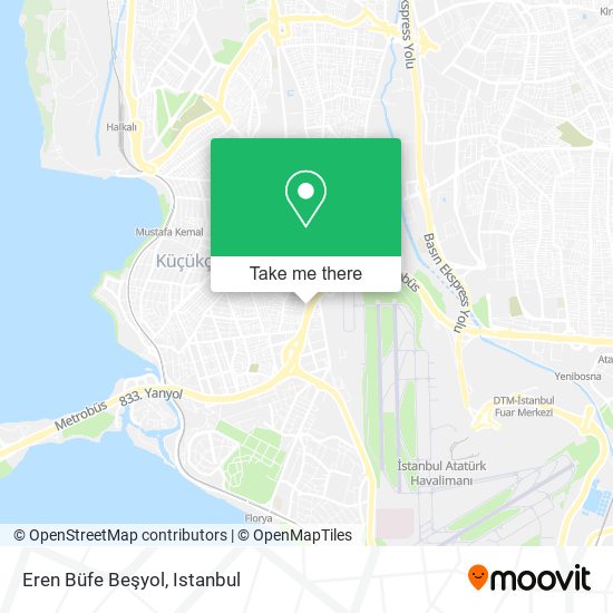 Eren Büfe Beşyol map