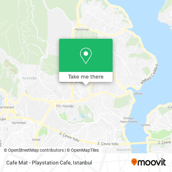 Cafe Mat - Playstation Cafe map