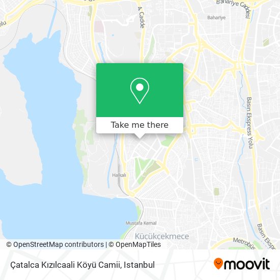 Çatalca Kızılcaali Köyü Camii map