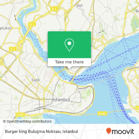 Burger king Buluşma Noktası map