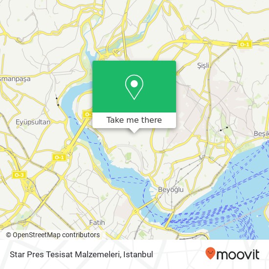 Star Pres Tesisat Malzemeleri map