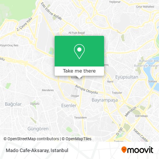 Mado Cafe-Aksaray map