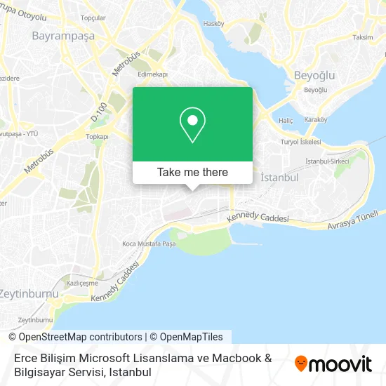 Erce Bilişim Microsoft Lisanslama ve Macbook & Bilgisayar Servisi map