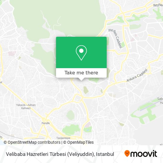 Velibaba Hazretleri Türbesi (Veliyuddin) map