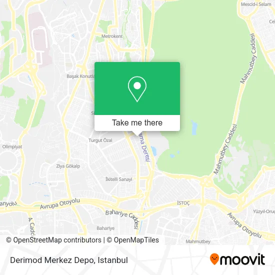 Derimod Merkez Depo map