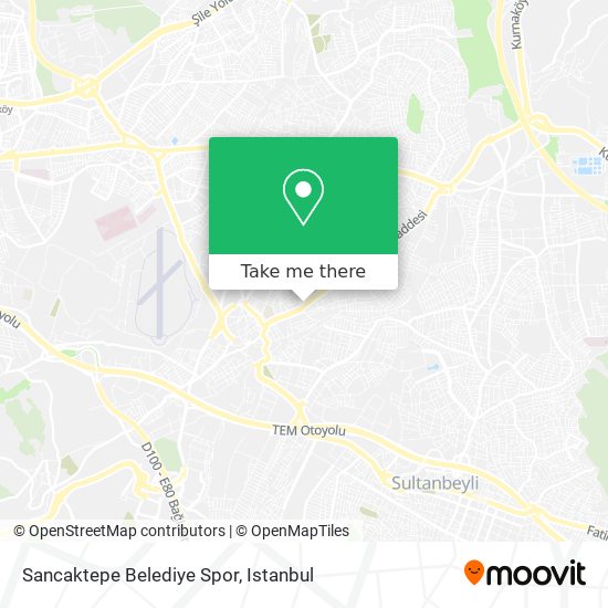 Sancaktepe Belediye Spor map