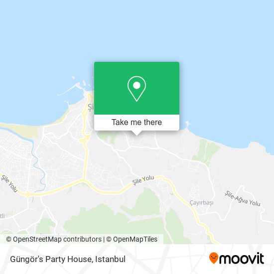 Güngör's Party House map