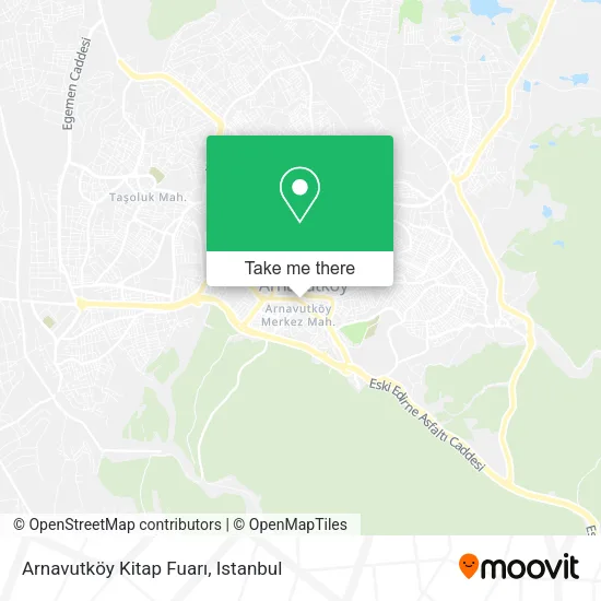 Arnavutköy Kitap Fuarı map