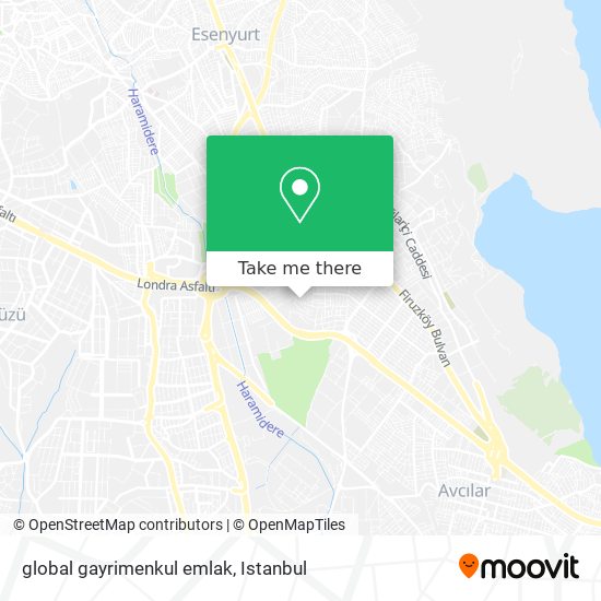 global gayrimenkul emlak map