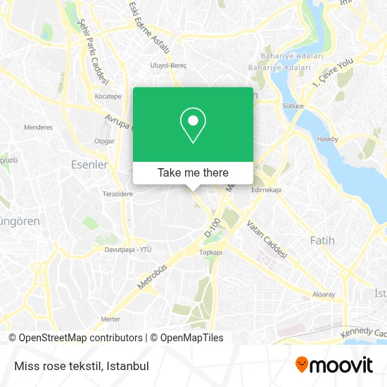 Miss rose tekstil map