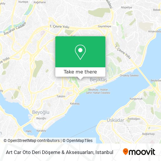 Art Car Oto Deri Döşeme & Aksesuarları map