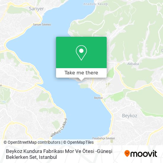 Beykoz Kundura Fabrikası Mor Ve Ötesi -Güneşi Beklerken Set map