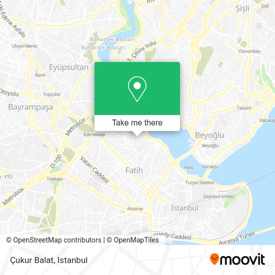 Çukur Balat map