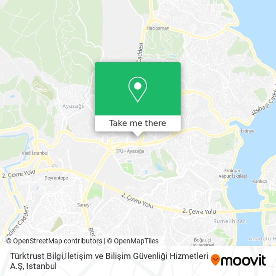 Türktrust Bilgi,İletişim ve Bilişim Güvenliği Hizmetleri A.Ş map