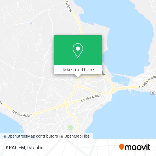 KRAL FM map