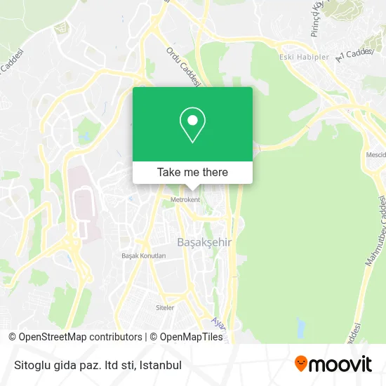Sitoglu gida paz. ltd sti map