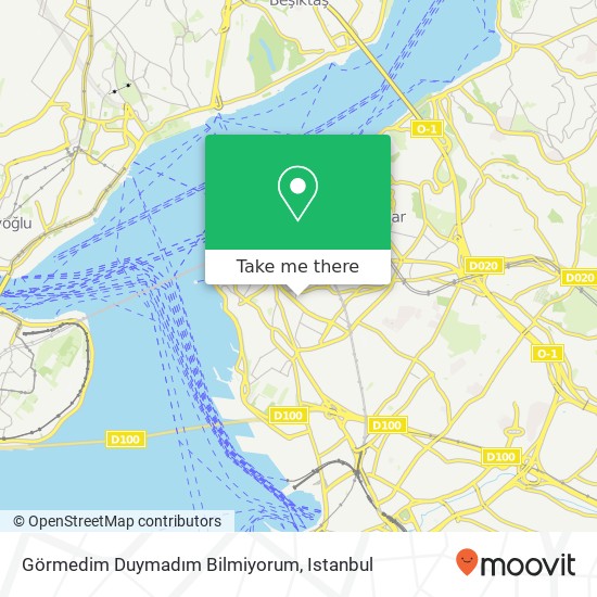 Görmedim Duymadım Bilmiyorum map