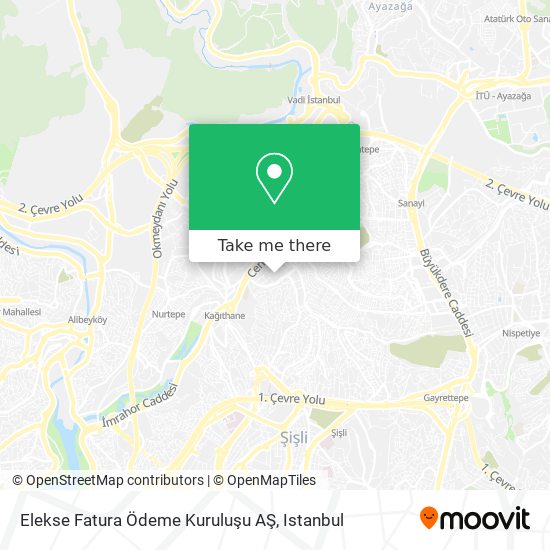 Elekse Fatura Ödeme Kuruluşu AŞ map