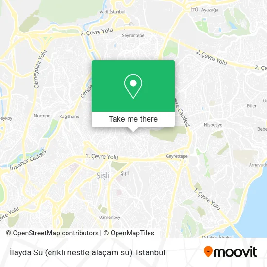 İlayda Su (erikli nestle alaçam su) map