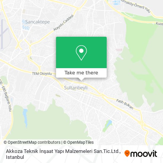 Akkoza Teknik İnşaat Yapı Malzemeleri San.Tic.Ltd. map