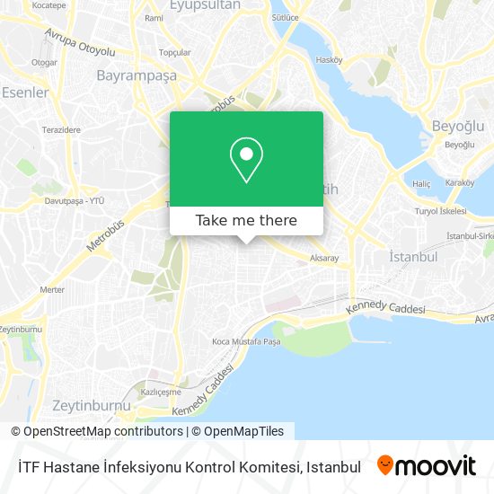 İTF Hastane İnfeksiyonu Kontrol Komitesi map