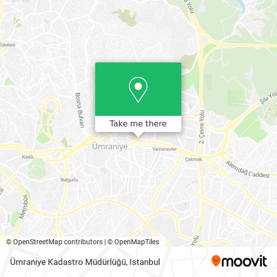 Ümraniye Kadastro Müdürlüğü map