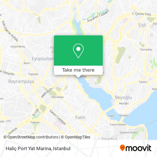 Haliç Port Yat Marina map