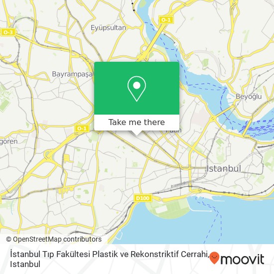 İstanbul Tıp Fakültesi Plastik ve Rekonstriktif Cerrahi map