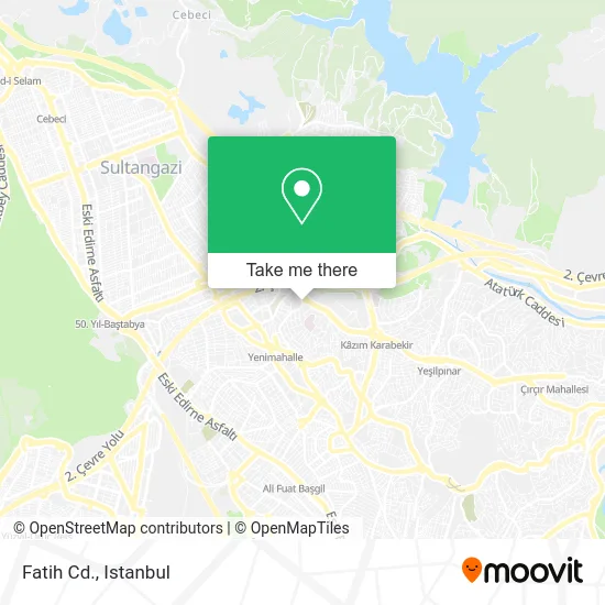 Fatih Cd. map