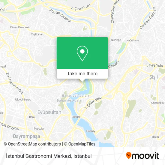 İstanbul Gastronomi Merkezi map