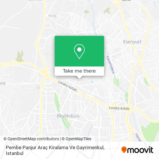 Pembe Panjur Araç Kiralama Ve Gayrimenkul map