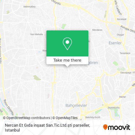 Nercan Et Gıda inşaat San.Tic.Ltd.şti parseller map