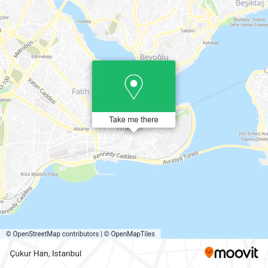 Çukur Han map