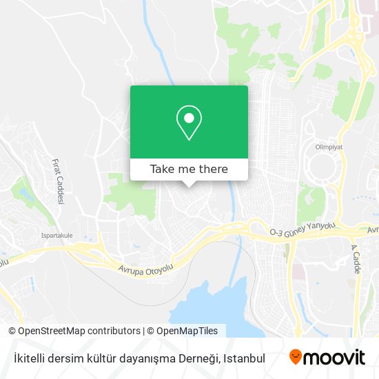 İkitelli dersim kültür dayanışma Derneği map