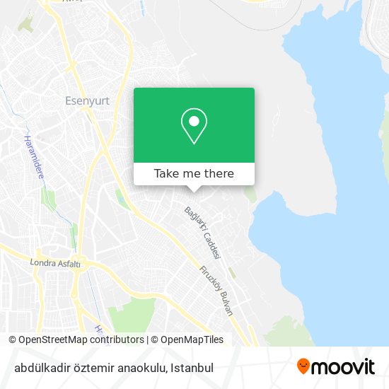 abdülkadir öztemir anaokulu map