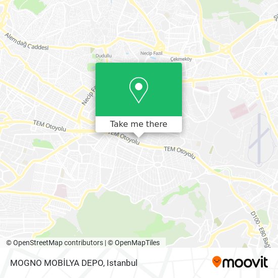 MOGNO MOBİLYA DEPO map