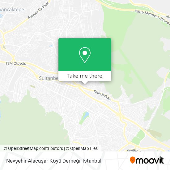 Nevşehir Alacaşar Köyü Derneği map