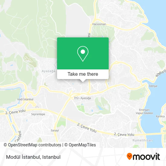 Modül İstanbul map