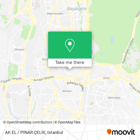AK EL / PINAR ÇELİK map