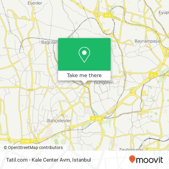 Tatil.com - Kale Center Avm map