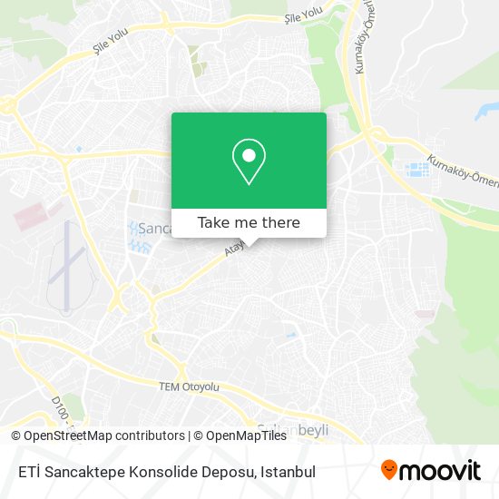 ETİ Sancaktepe Konsolide Deposu map