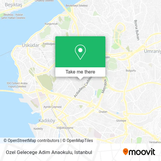 Ozel Gelecege Adim Anaokulu map
