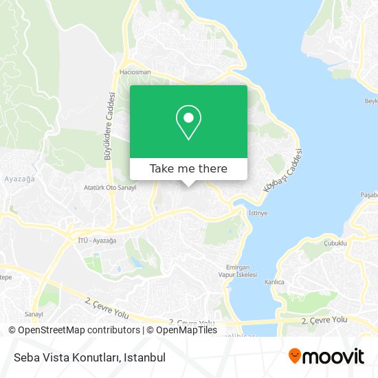 Seba Vista Konutları map
