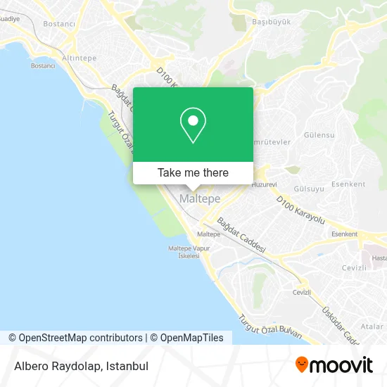 Albero Raydolap map
