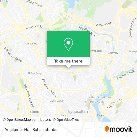 Yeşilpınar Halı Saha map