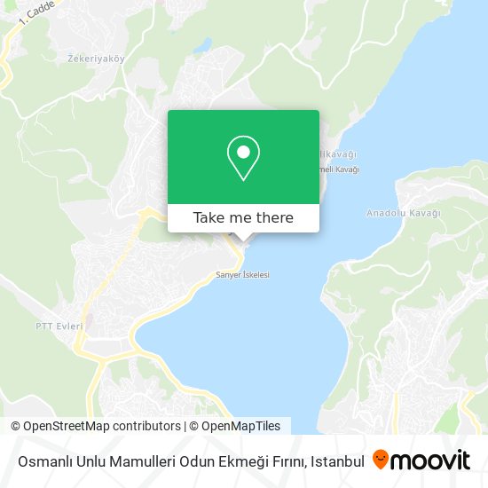 Osmanlı Unlu Mamulleri Odun Ekmeği Fırını map
