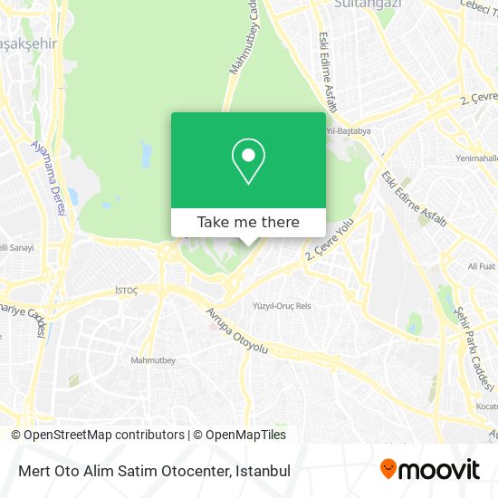 Mert Oto Alim Satim Otocenter map