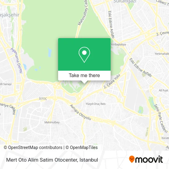 Mert Oto Alim Satim Otocenter map