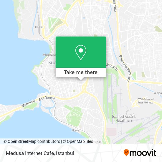 Medusa Internet Cafe map
