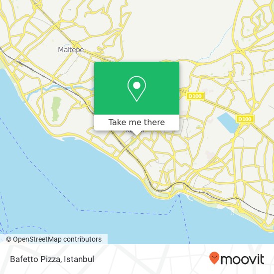 Bafetto Pizza map